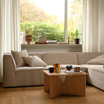 Dane 3 Seater Modular Right Chaise Sofa