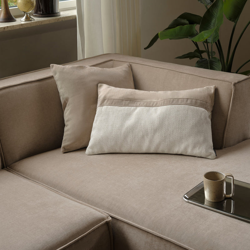Dane 3 Seater Modular Right Chaise Sofa