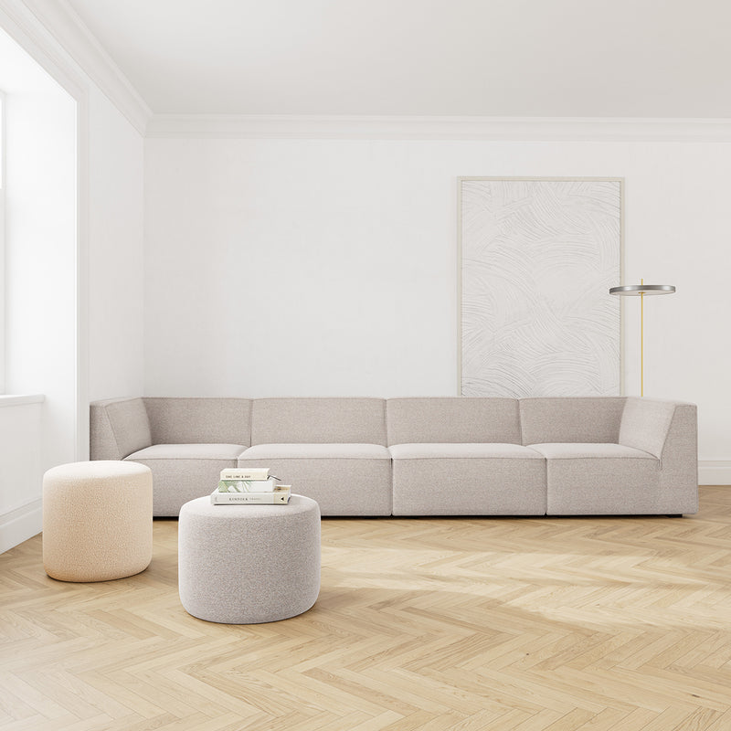 Agnes Brown Textured Weave