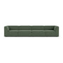 Dane 4 Seater Modular Sofa - Cura Dark Green Weave