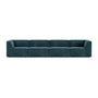 Dane 4 Seater Modular Sofa - Danny Dust Blue Textured Weave
