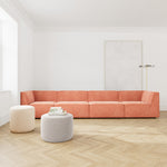 Danny Dusty Rose Textured Weave