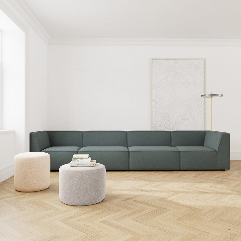 Form Blue Grey Fabric