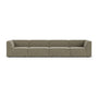 Dane 4 Seater Modular Sofa - Free Sage Velvet Cord