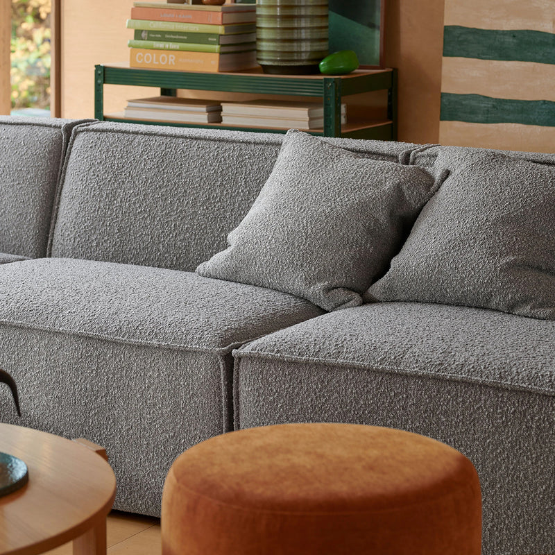 Maya Warm Grey Boucle