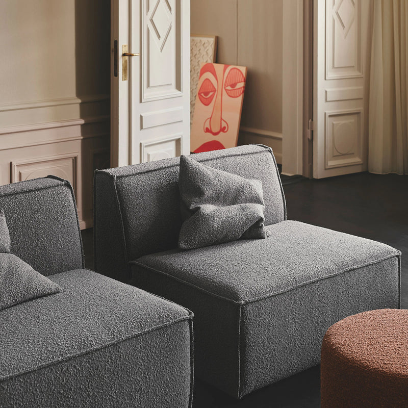 Maya Warm Grey Boucle