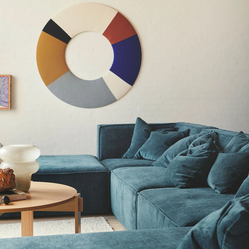 Danny Dust Blue Textured Weave