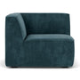 Dane 1 Seater Left Corner Modular Sofa - Danny Dust Blue Textured Weave