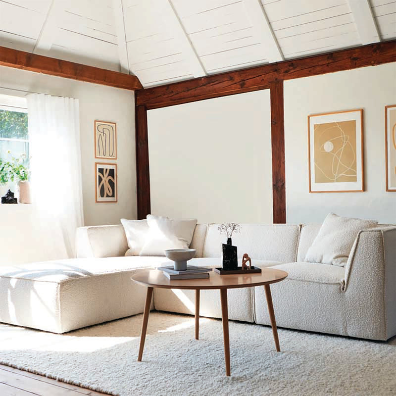 Danny Cream Textured Weave