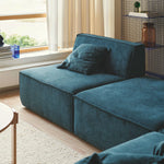 Danny Dust Blue Textured Weave