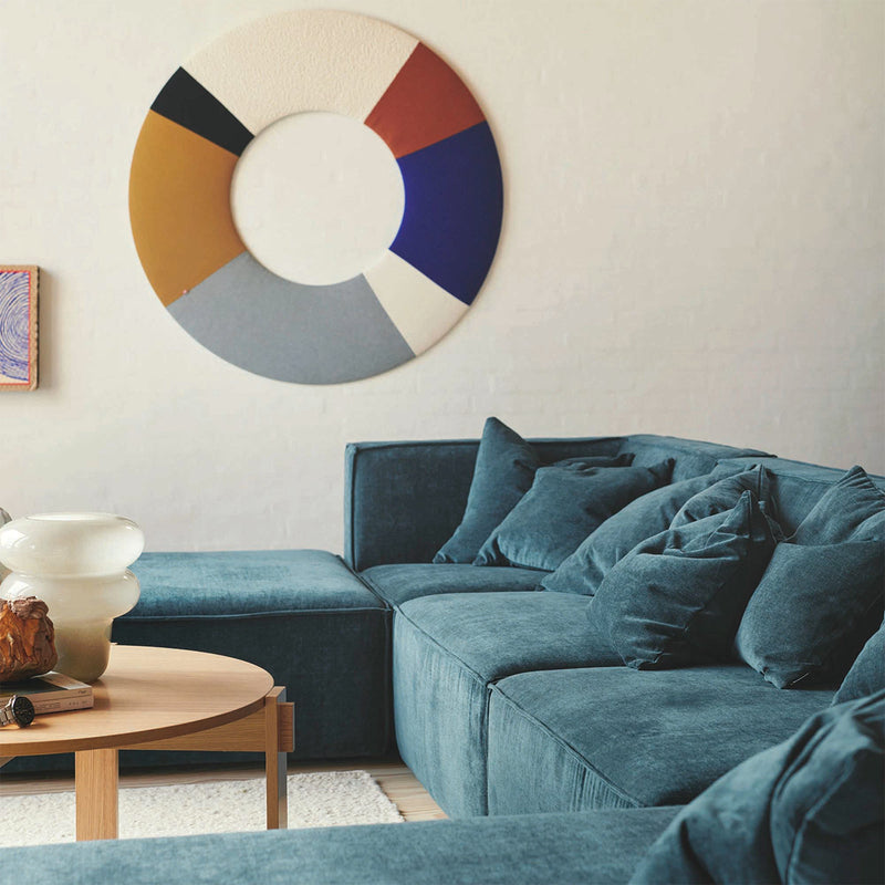 Danny Dust Blue Textured Weave