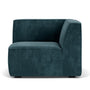 Dane 1 Seater Right Corner Modular Sofa - Danny Dust Blue Textured Weave