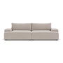 Daphne 2 Seater Modular Sofa - Agnes Brown Textured Weave