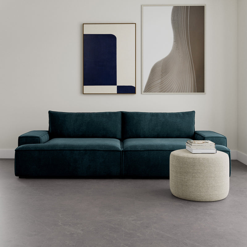 Danny Dust Blue Textured Weave