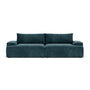Daphne 2 Seater Modular Sofa - Danny Dust Blue Textured Weave