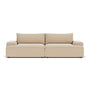 Daphne 2 Seater Modular Sofa - Danny Cream Textured Weave