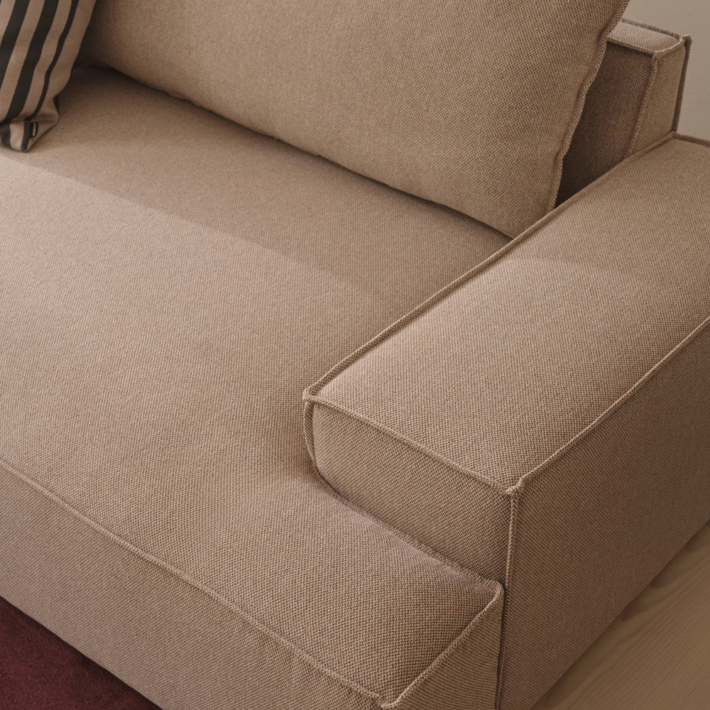 Agnes Brown Textured Weave