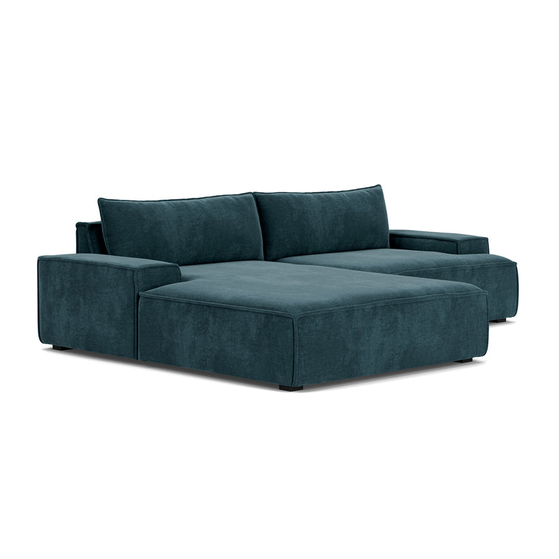 Danny Dust Blue Textured Weave