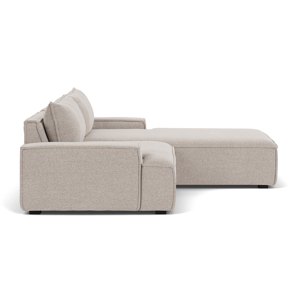 Agnes Brown Textured Weave
