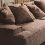 Daphne 2 Seater Right Chaise Modular Sofa