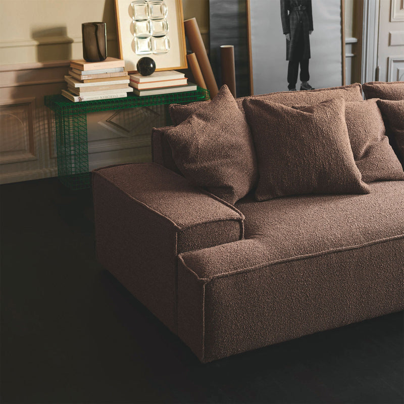 Daphne 2 Seater Right Chaise Modular Sofa