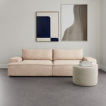 Vega Cream Textured Weave