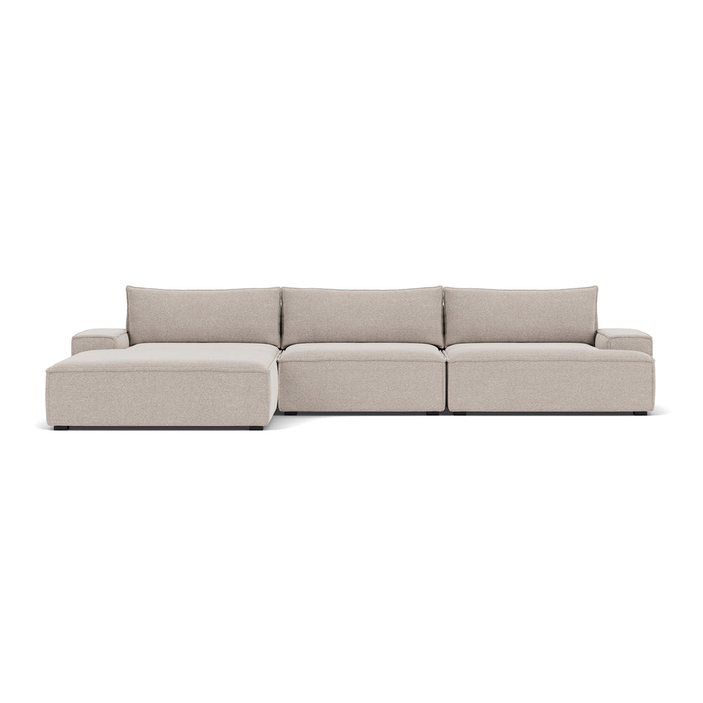 Agnes Brown Textured Weave