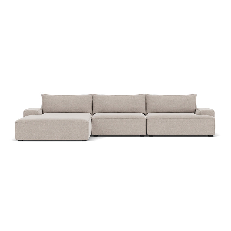 Agnes Brown Textured Weave