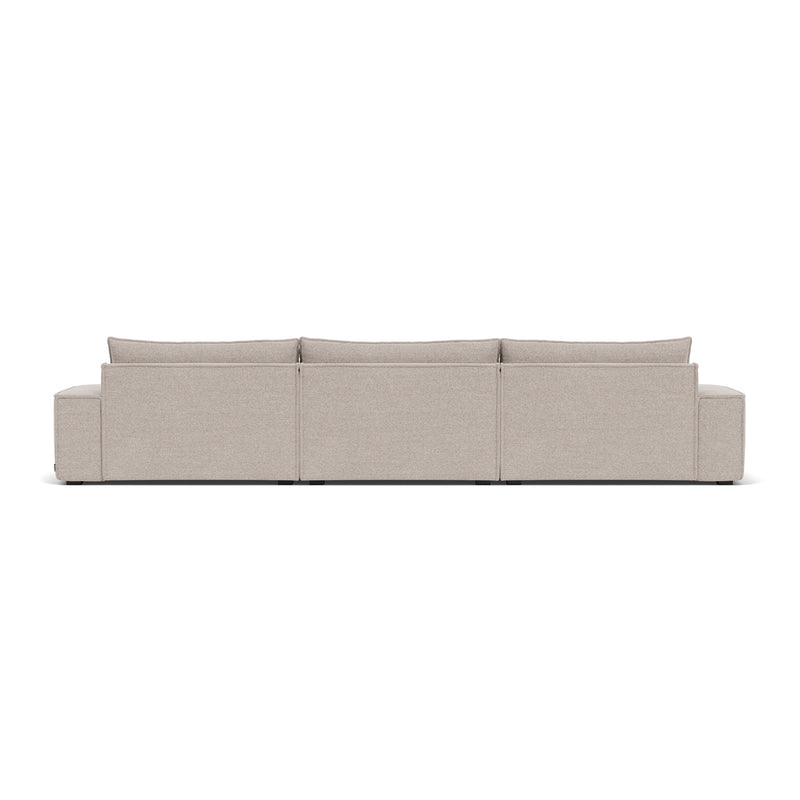 Agnes Brown Textured Weave