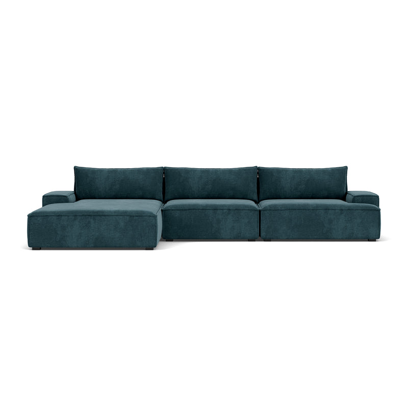 Danny Dust Blue Textured Weave