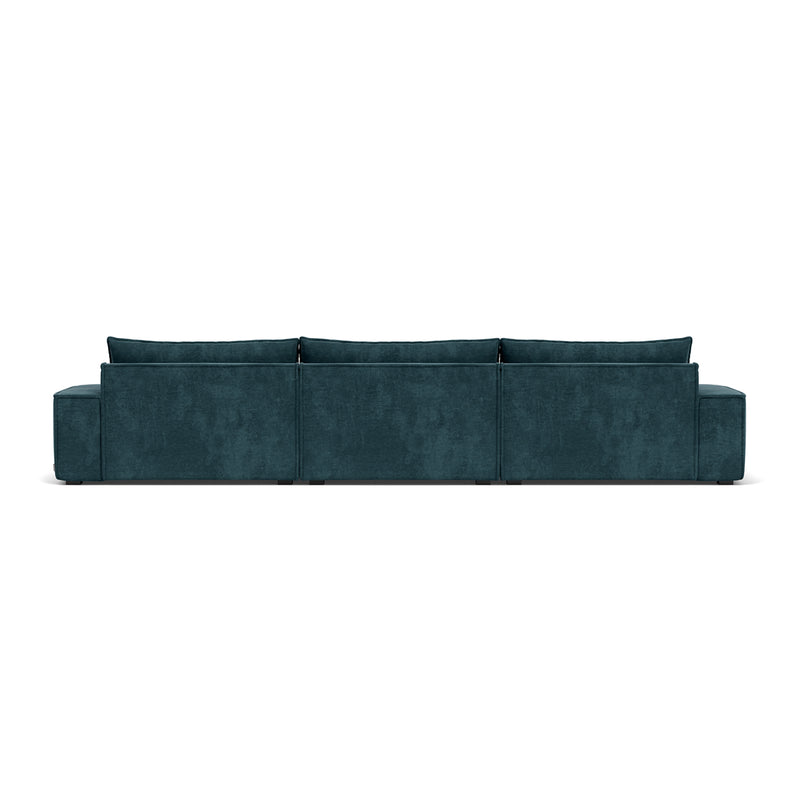Danny Dust Blue Textured Weave