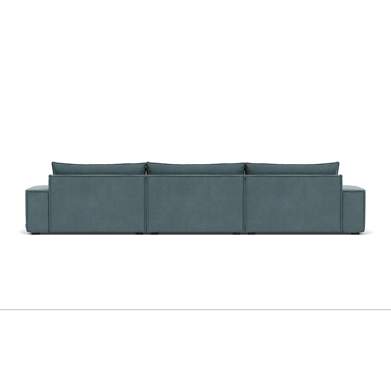 Forest Dust Blue Fabric