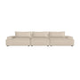 Daphne 3 Seater Modular Sofa - Pasha Dune Boucle