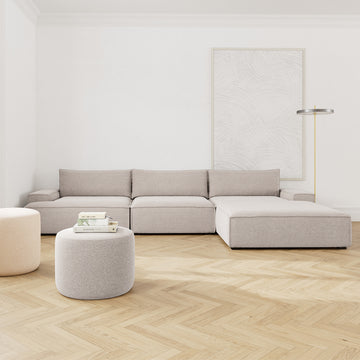Agnes Brown Textured Weave