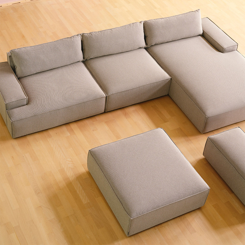 Agnes Brown Textured Weave