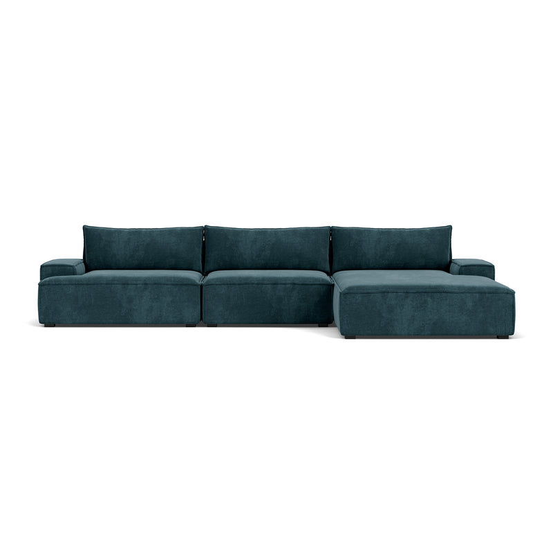 Danny Dust Blue Textured Weave