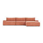 Danny Dusty Rose Textured Weave
