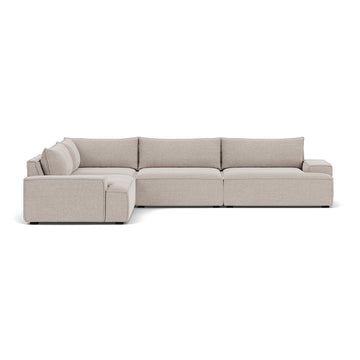 Agnes Brown Textured Weave