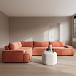 Danny Dusty Rose Textured Weave