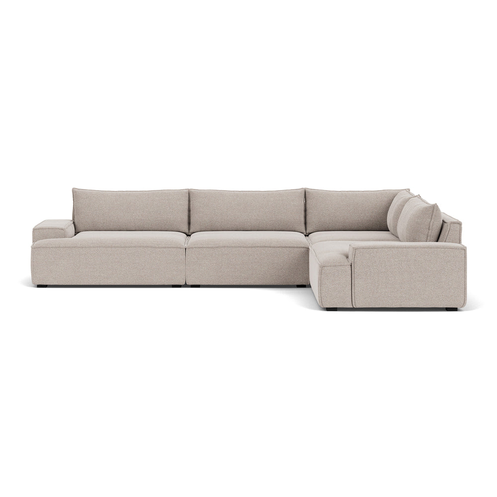 Agnes Brown Textured Weave
