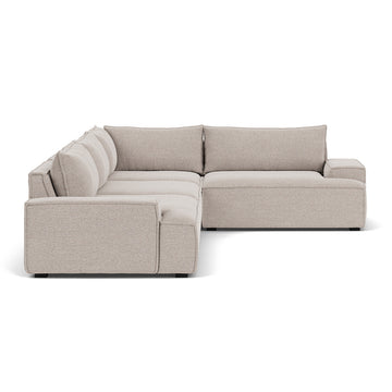 Agnes Brown Textured Weave