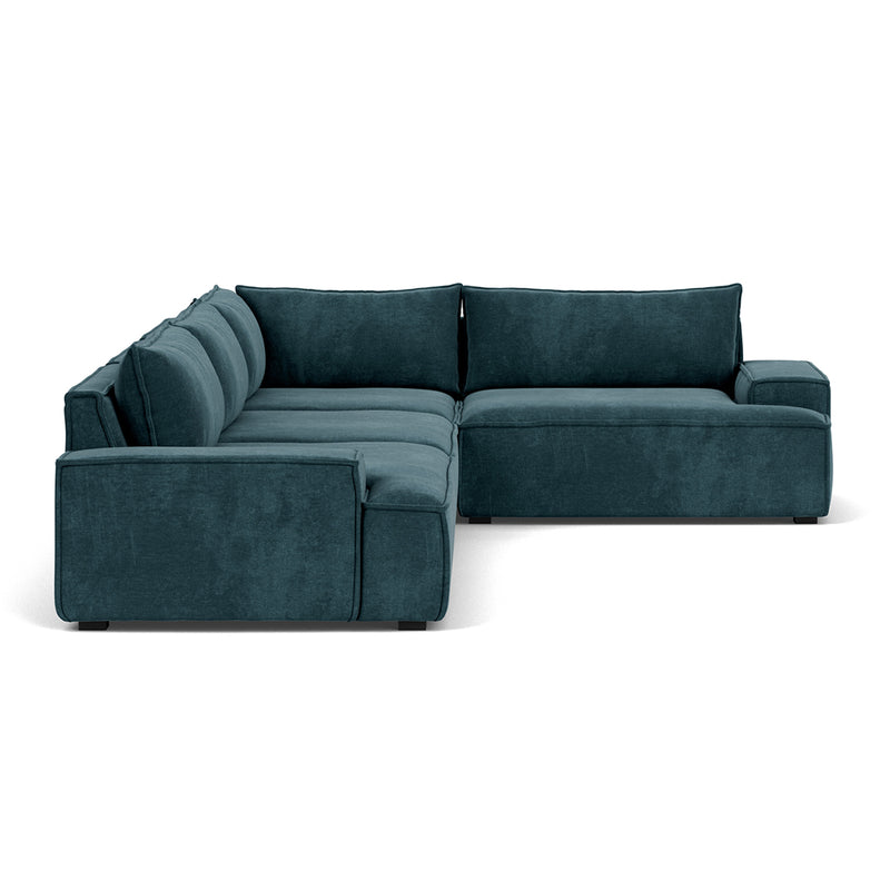 Danny Dust Blue Textured Weave