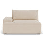 Daphne 1 Seater Left Arm Modular Sofa - Pasha Dune Boucle