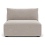 Daphne 1 Seater Modular Piece (Armless) - Agnes Brown Textured Weave
