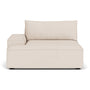Daphne 1 Seater Left Arm Modular Sofa - Mark Sand Weave