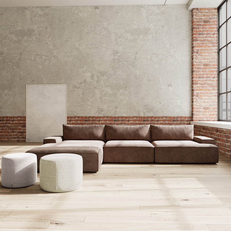 Aulla Cacao Textured Weave