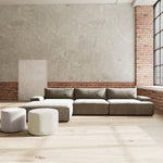 Planet Grey Green Fabric