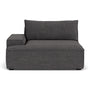 Daphne 1 Seater Left Arm Modular Sofa - Vega Antracit Fabric