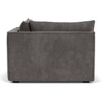 Danny Steel Grey Textured Weave