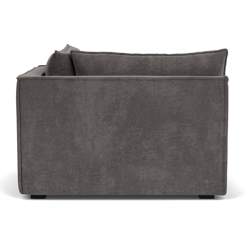 Danny Steel Grey Textured Weave